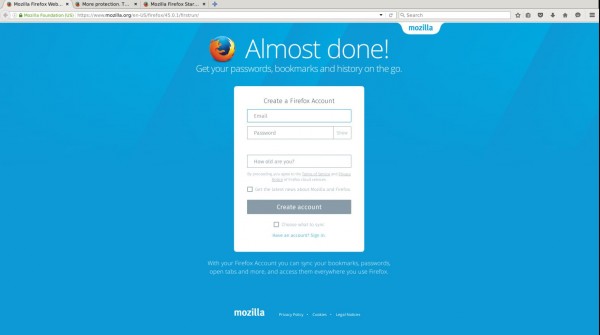 Firefox asustor NAS App