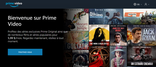 Amazon Prime France asustor NAS App