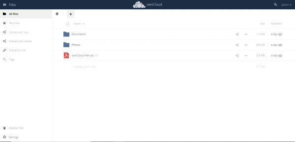 ownCloud Server asustor NAS App