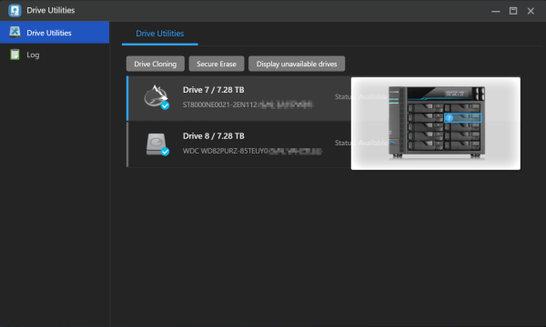 Drive Utilities asustor NAS App