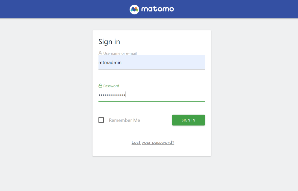 Matomo-Docker asustor NAS App