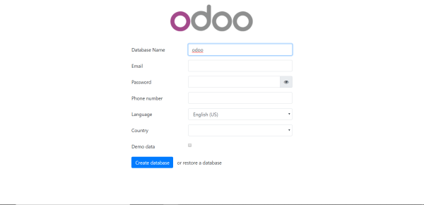 Odoo asustor NAS App