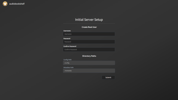 Audiobookshelf asustor NAS App