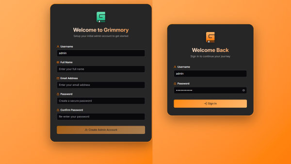 Grimmory asustor NAS App